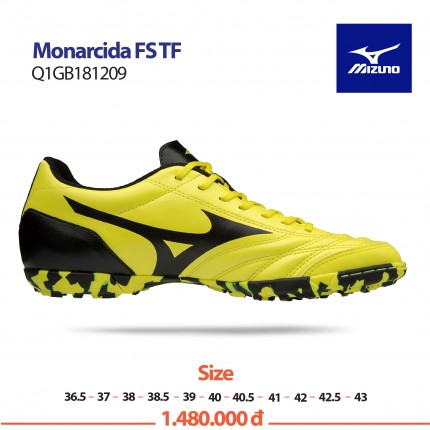 Giày đá bóng MONARCIDA FS TF vàng đen